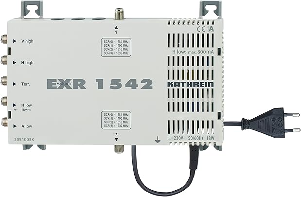 Kathrein EXR1542 Commutatore multiplo 5 2x4 Kathrein EXR1542 Commutatore multiplo 5 2x4