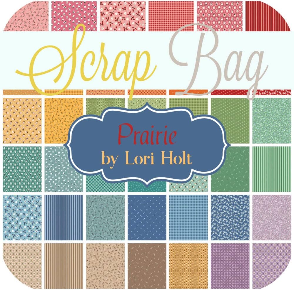 Prairie Scrap Bag (Approx 2 Yards) by Lori Holt for Riley Blake 2 Yards DIY Quilt Fabric