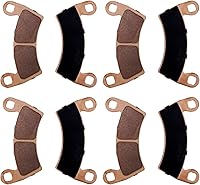 Vista 1 de Pastillas de freno sinterizadas delanteras y traseras para Polaris RZR 900 1000 4 XP RS1, Ranger 570 700 800 900 1000 EV Crew Diesel 6X6, reemplazo