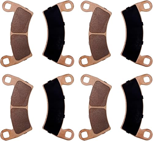 Pastillas de freno sinterizadas delanteras y traseras para Polaris RZR 900 1000 4 XP RS1, Ranger 570 700 800 900 1000 EV Crew Diesel 6X6, reemplazo
