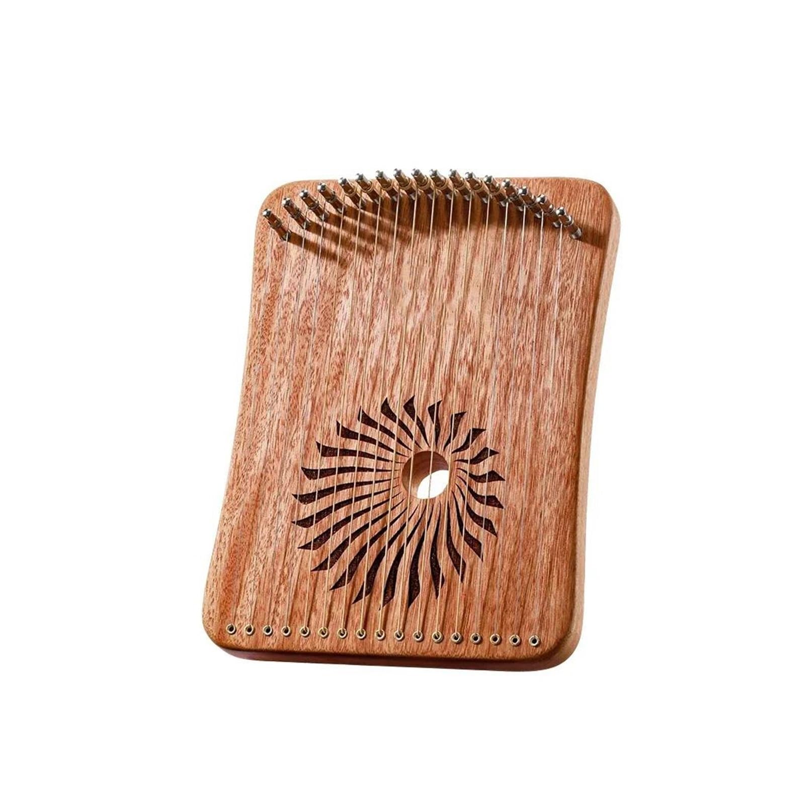 Instrumento De Práctica Profesional De Madera Mini Kalimba De 17 Y 31 Cuerdas(17 sandal)