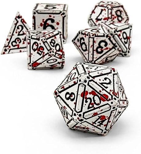 Miniatura 9 de Norse Foundry Ironworks - Juego de dados de metal  Holy Advenger  Juego de 7 piezas premium para aventuras de D&D y RPG  Construcción de aleación de