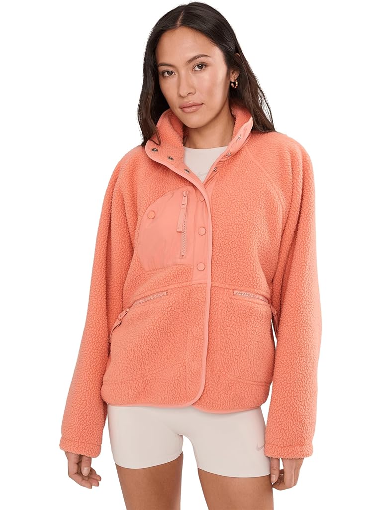 Orange Free People Hit The Slopes Jacket