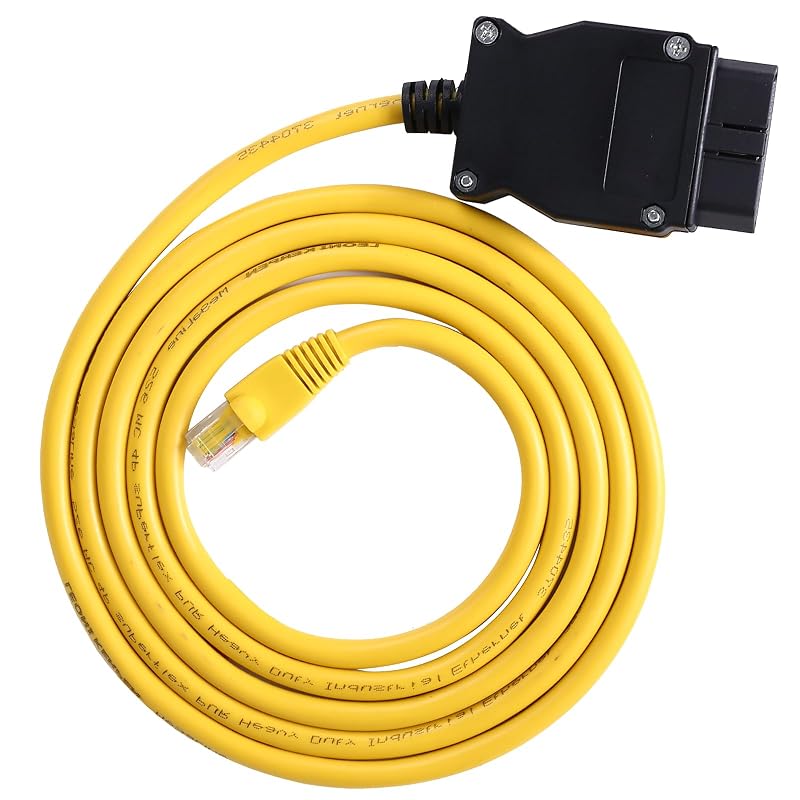 Cabo ENET OBD2 TTXSPP com RJ45 para codificação de módulos BMW F/G Series, 2 m