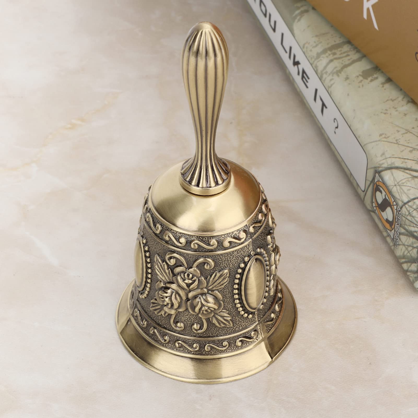 Cloche à Main, Cloche à Main, Cloche De Classe Dorée Classique En