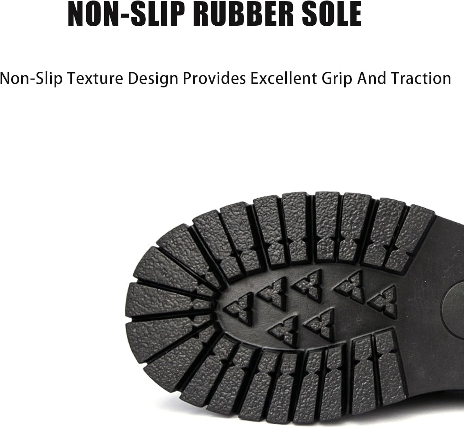 Men's Leather Printed Platform Slip-On Penny Loafers Fashion Round Toe Metal Decoration Non-Slip Lug Sole Business Dress Shoes for Driving Office Party - Image 5