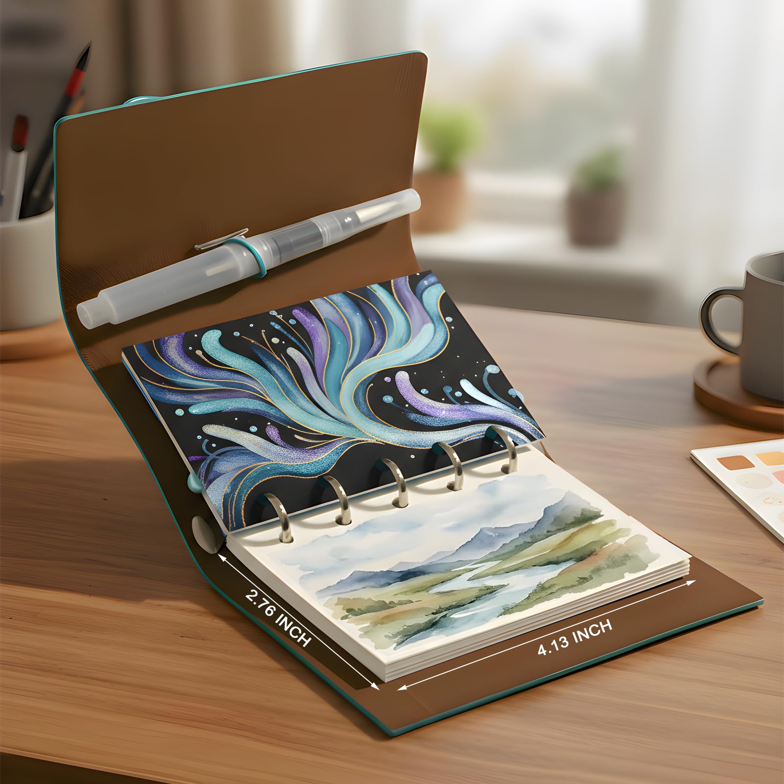Collezione di pittura ad acquerello per cavalli | Vettore Premium