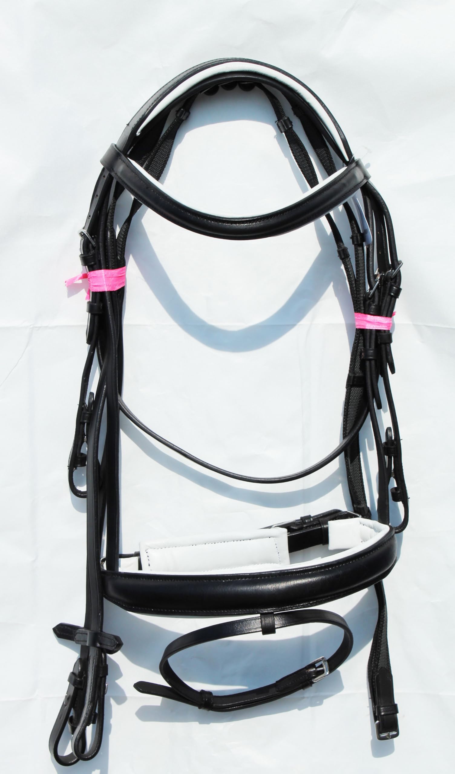 Nasenriemen aus Leder, 3,8 cm breit, 2,5 cm, Braun
