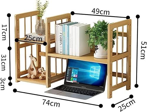 Miniatura 5 de Bookshelf Dormitory Simple Desktop Office Desk Study Desk Finishing Storage Rack Student Storage and Finishing Bookcase