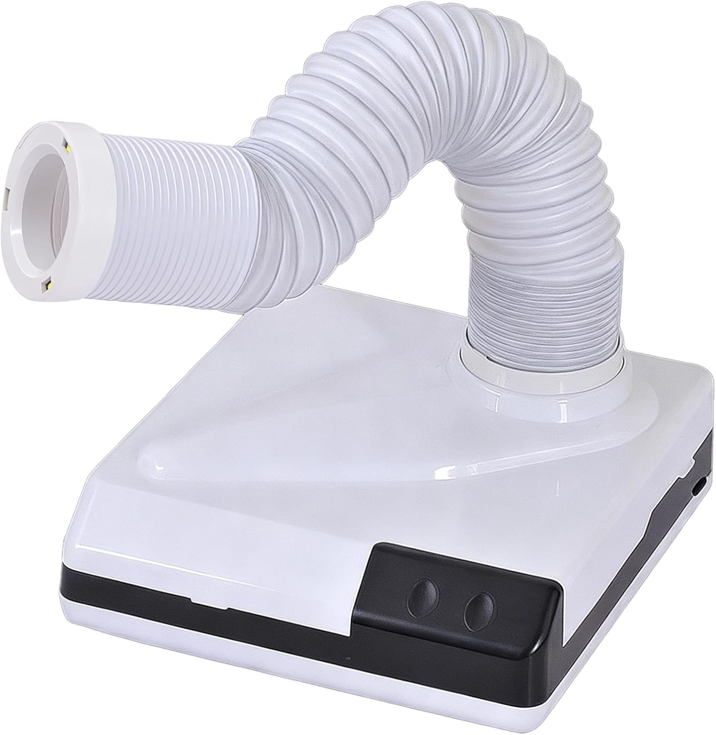 Nail & Teeth Dust Collector with Led, 8.3 X 7.5 X 2.4 in/ 21 X 19 X 6 Cm, Quiet