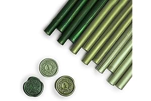 Whaline Green Wax Seal Sticks, A Touch of Refinement to Your Creations