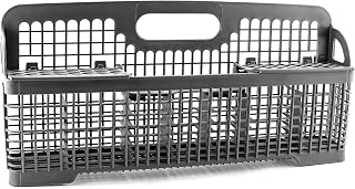 𝟐𝟎𝟐𝟓 𝐔𝐩𝐠𝐫𝐚𝐝𝐞𝐝 8531233 WP8562043 Dishwasher Silverware Basket(19"x3.4"x9") by puxyblue - Compatible with WhirlPool KitchenAid GE KenMore Dishwasher Utensil Rack Basket - 3 YEARS EXCHANGE