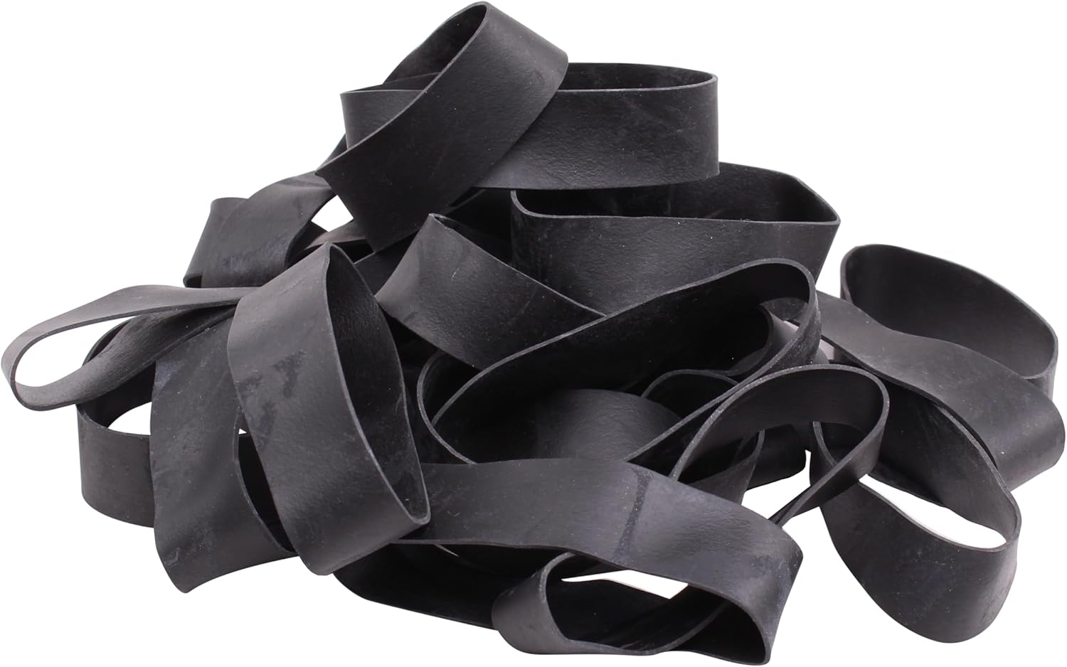 Black #94 Large Premium Outdoor Rubberbands .75 inch Extra Wide Survival, Made in USA, High Heat UV Resistant Platinum Rubber Crepe Band Approx. 105 per LB, 26 per 1/4lb (3-1/2" Long x 3/4" W) (5, Pounds)