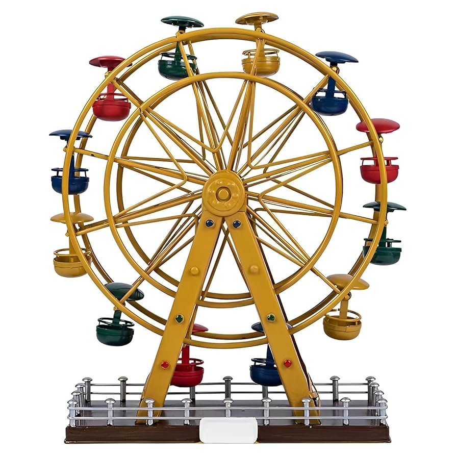 インテリア　動くカラフルな観覧車型置物 インテリア 動くカラフルな観覧車型置物 楽天市場】観覧車 置物