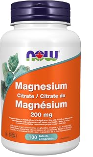 Now Foods Magnesium Citrate 200mg 100tab