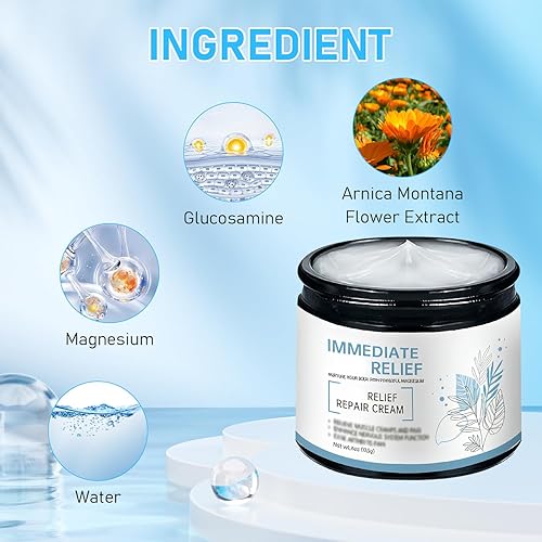 Miniatura 6 de Crema de huesos curativa del dolor de magnesio, nueva crema para articulaciones mejorada 2025, gel de alivio de magnesio Jiont, acción rápida para