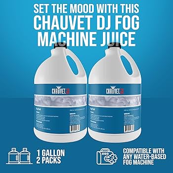 Amazon.com: CHAUVET DJ Fog Smoke Juice Fluid 1 Gallon