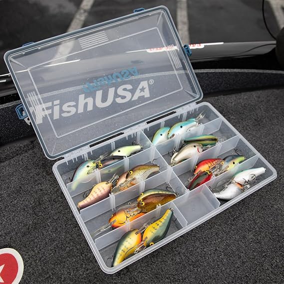 FishUSA Flagship Large Waterproof Tackle Box