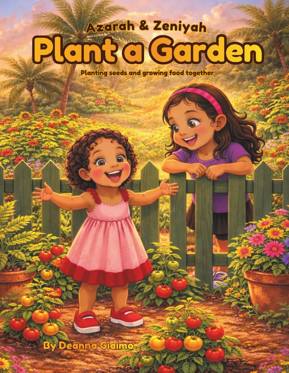 Azarah & Zeniyah Plant a Garden: A Story About Growing Food And Nature