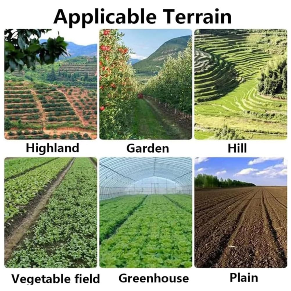Sembradora de Empuje Manual de jardín de precisión, sembradora de Verduras de Varias Filas de Empuje Manual, Utilizada para Plantar Guisantes, Soja, Trigo, mijo, Sorgo, arroz