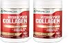 Premium Collagen Powder Complex – Bovine Collagen Peptides 450g- Enriched with Essential B Vitamins, Vitamin C, Zinc & Biotin – Pure Hydrolysed Collagen Supplement – by Natures Cure (Pack Off 2)