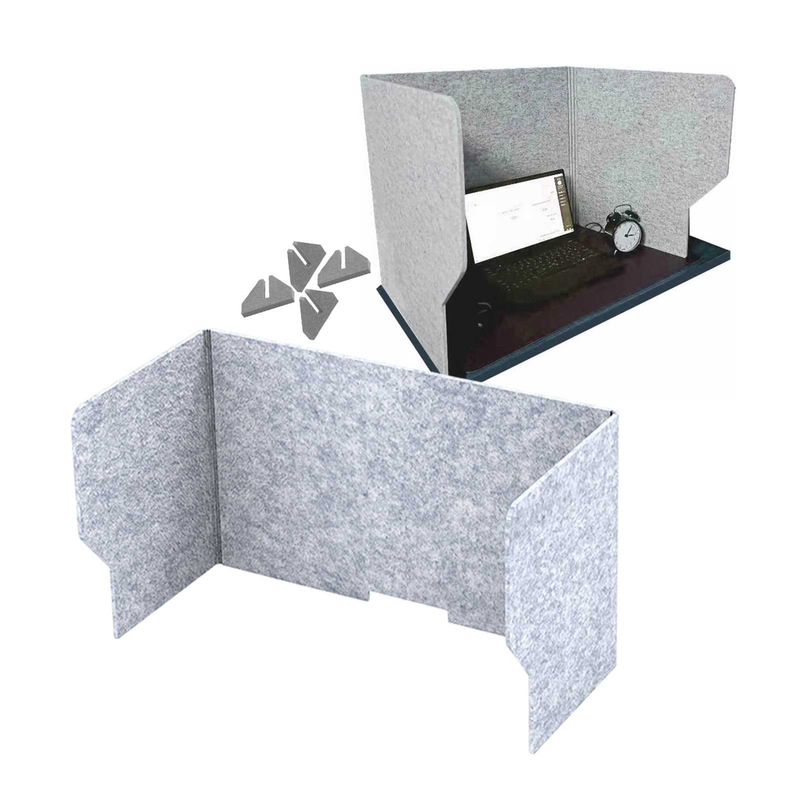 CABINE Partación de Escrito de Escrito Acoustica Panel Porta de Divider de la Divider Fort Storis/1Pcs/24Inch-60Cm