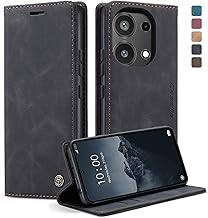 KZB Case for Xiaomi Redmi Note 13 Pro 4G Book (Not for 5G) Cases with Mobile Flip Leather Magnetic Card Holder Stand Protective Flip Wallet Case for Redmi Note 13 Pro 4G - Black