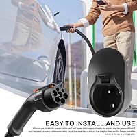 Behogan Type 2 EV töltőkábel tartó fali rögzítéshez, elektromos autó töltőállomáshoz 4