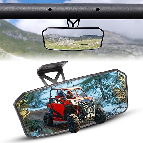 A & UTV PRO Espejo retrovisor para Can Am Defender Maverick Trail Sport Traxter 2017-2024, accesorios Can-Am Commander 2021-2024, espejos