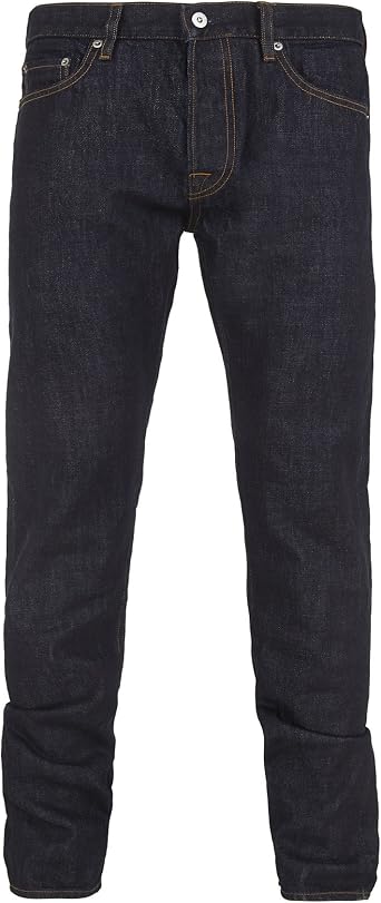 Stone Island Jeans - J4BL1 Mens Navy Regular-Tapered Fit Jeans : Amazon.co.uk:  Clothing