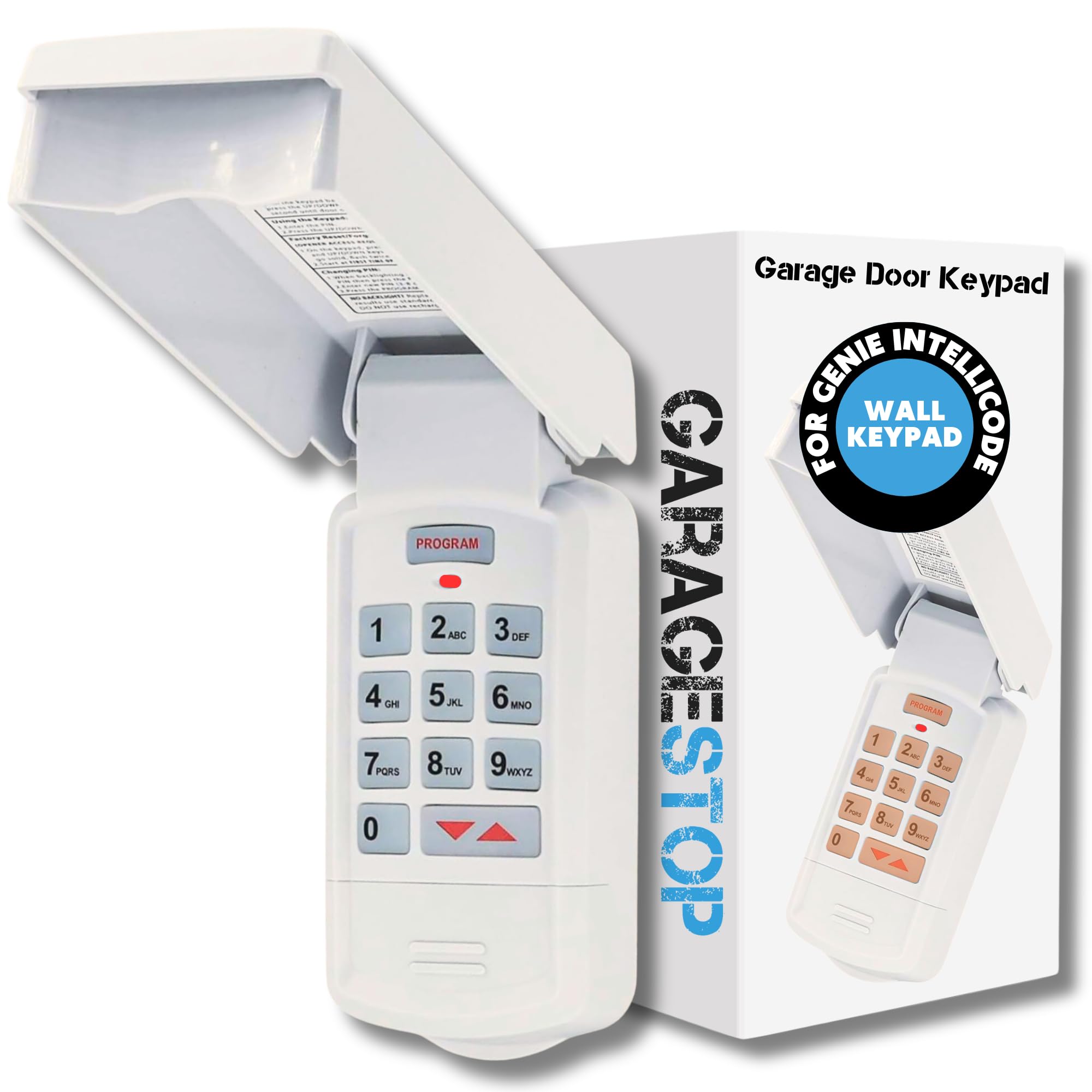 Garage Door Opener Keypad Compatible with Genie & Overhead Door Garage Door Opener Keypad Compatible with Genie & Overhead Door