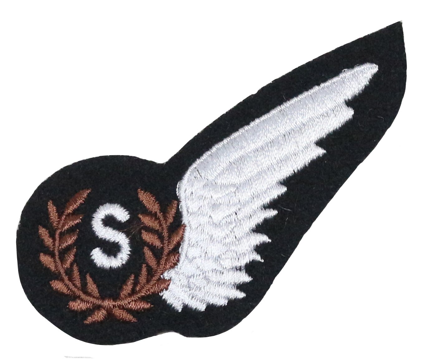 Epic Militaria Men's Dark Blue British Ww2 Royal Air Force Raf S Signaller Wing - Uniform Brevet Patch