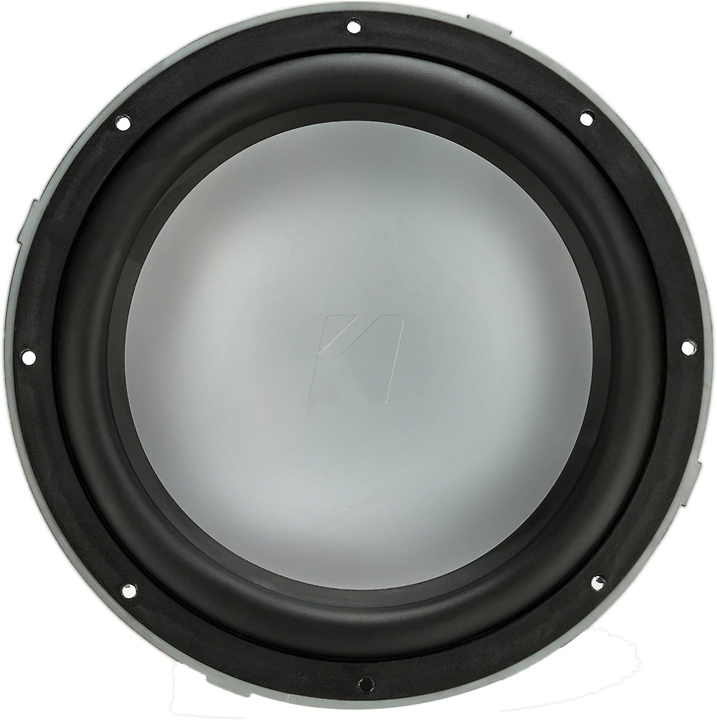 Marine Speaker & Sub Combo - Kicker KMW10 10-Inch RoHS Compliant 4-Ohm Boat Yacht Subwoofer, Bundle With Charcoal LED Woofer Grill + LED Light Remote Controller + Enrock 50 Feet 16 Gauge Speaker Wire