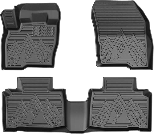 Vista 68 de Powerty Alfombras resistentes para BMW X3 2018 a 2024 y BMW X4 2019 a 2024, a medida para accesorios de X3 y X4, de elastómero termoplástico 3D