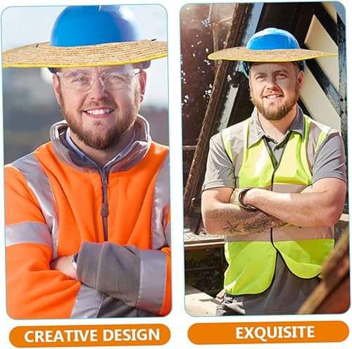 Miniatura 3 de STOBOK 2 viseras de cortina para casco para hombre, sombreros de verano para hombre, gorras de verano para hombre, sombrero para el sol, sombrero