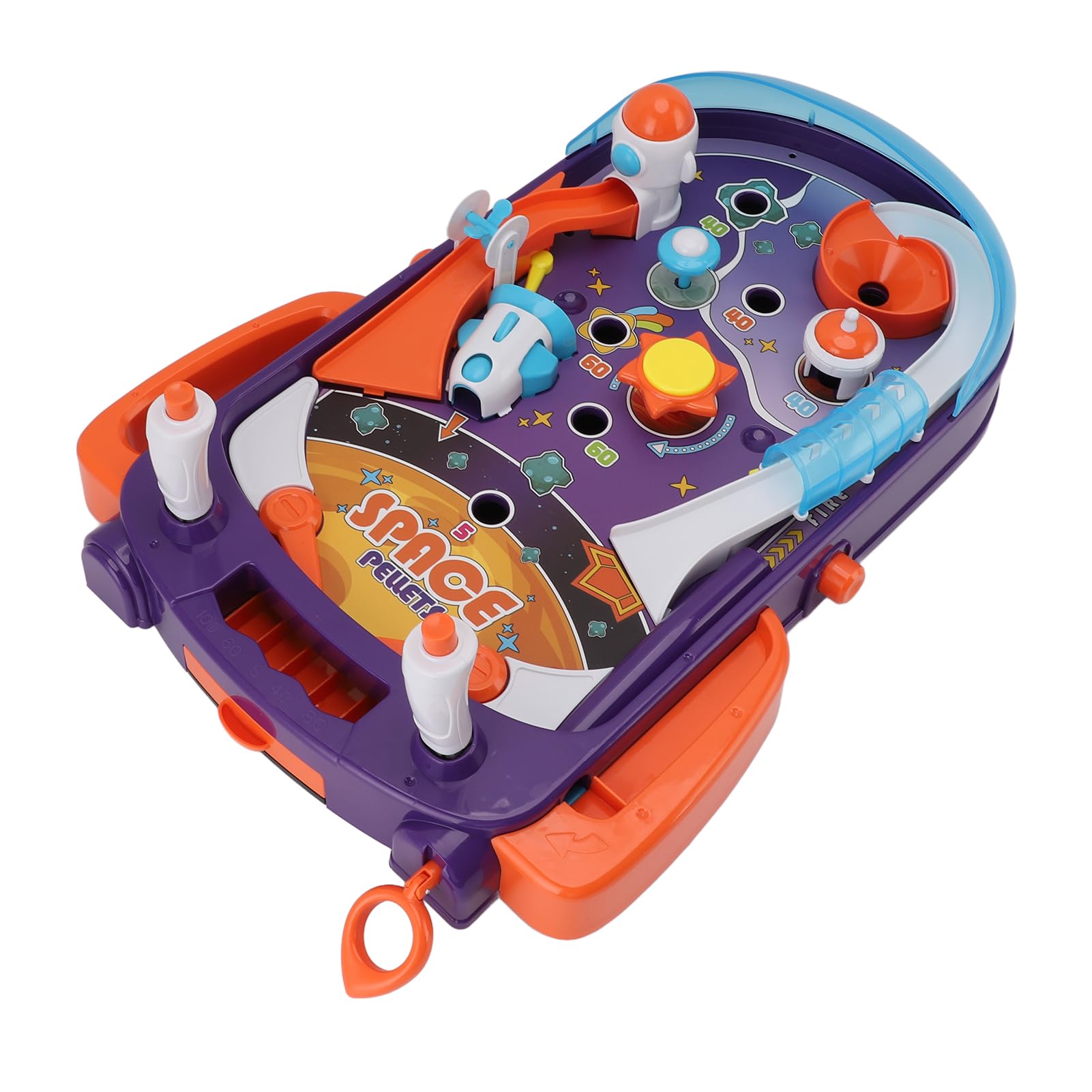 Jouet de Jeu de société de Flipper Interactif pour Enfants sur Le Thème de l'espace pour Un Jeu éducatif 18,1 X 13 Pouces