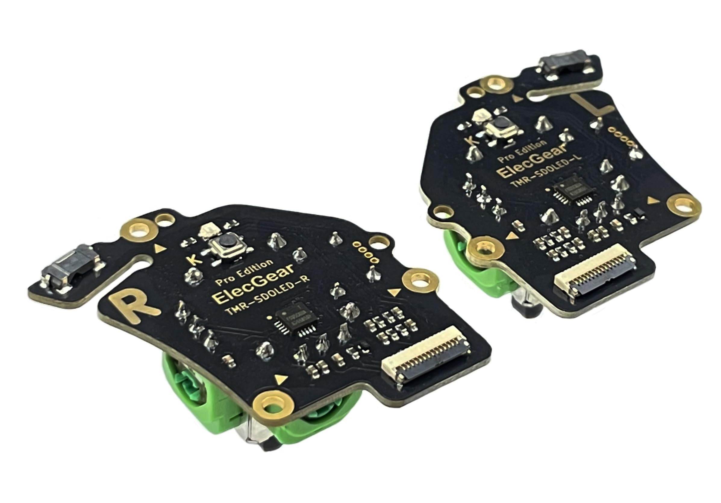 ElecGear Módulo de Reemplazo de Joystick TMR para Steam Deck OLED, Conjunto de PCB con Calibración de MCU y Joysticks Anti-Drift Izquierdo y Derecho con Tecnología TMR – (Edición OLED)