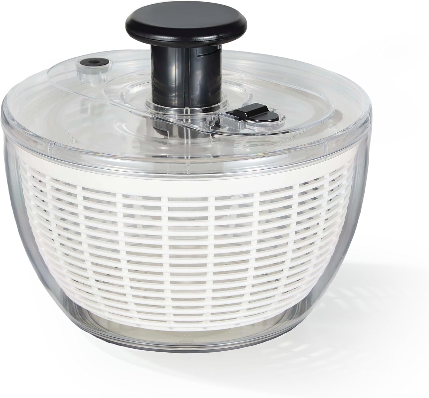 CAROTE 3.8 Qt Salad Spinner Small Lettuce Spinner Plastic Vegetable Fruit Washer, Vegetable Cleaner Salad Cleaner Lettuce Washer, Non-Slip Base, BPA-Free