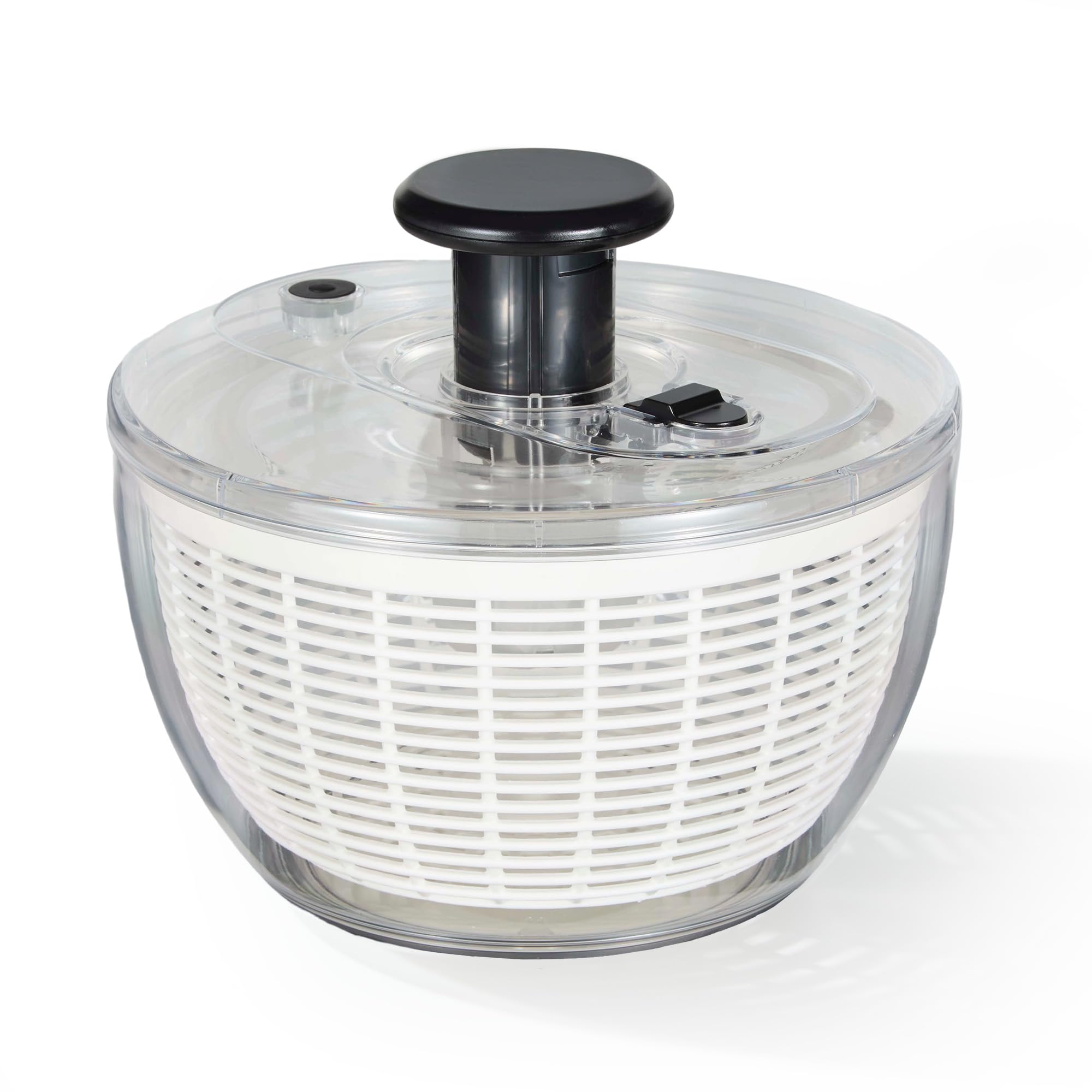 Photo 1 of CAROTE 3.8 Qt Salad Spinner Small Lettuce Spinner Plastic Vegetable Fruit Washer, Vegetable Cleaner Salad Cleaner Lettuce Washer, Non-Slip Base, BPA-Free