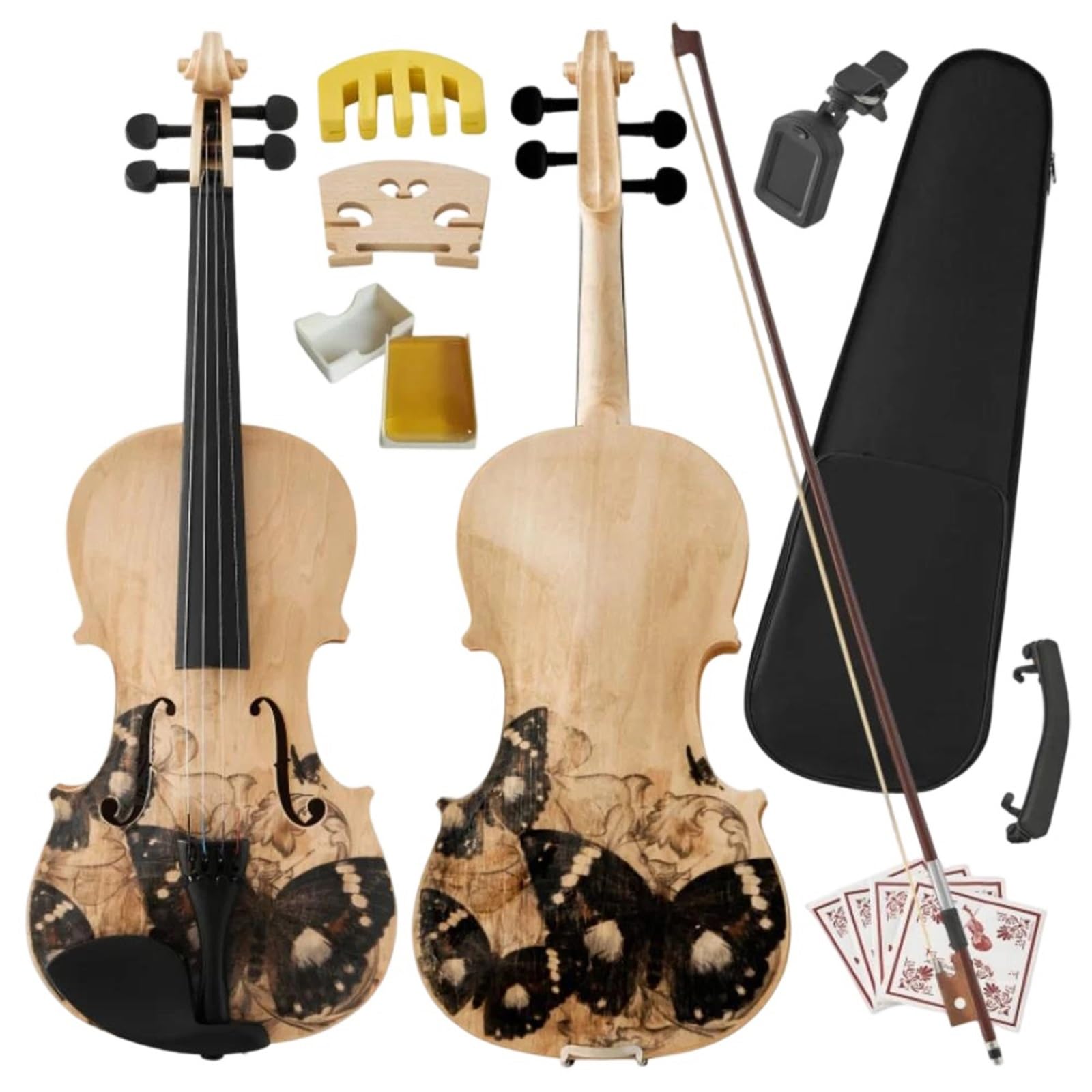 Violons résistants et légers avec accessoires complets pour musiciens - 7