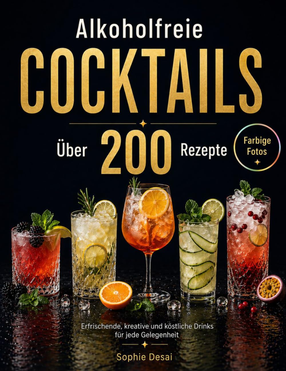Alkoholfreie Cocktails: Rezeptesammlung für alkoholfreie Drinks mit Saft, Kräutern, Sirup und Sprudel