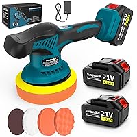 21V Lucidatrice Auto a Batteria, SundpeyPRO Lucidatrice Rotorbitale da 6 Pollici con