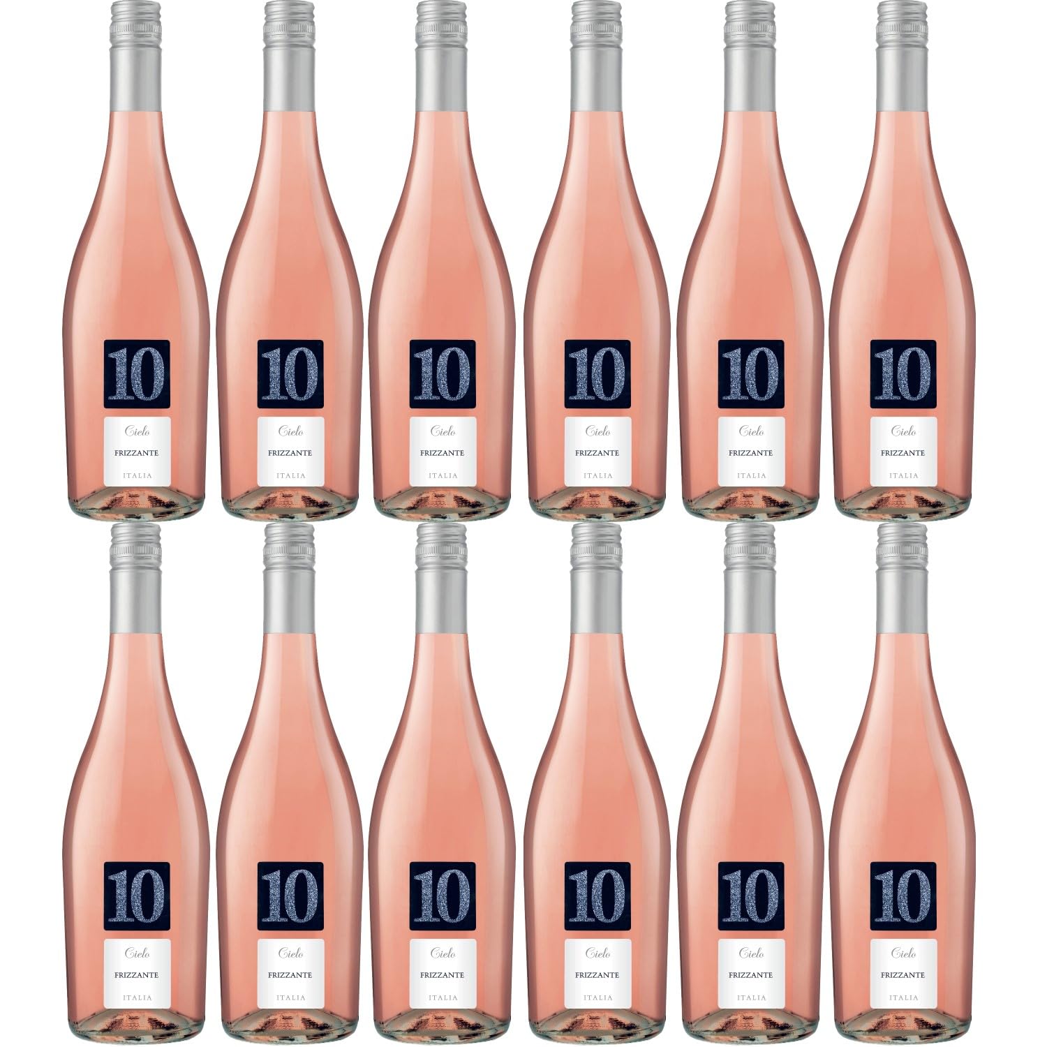Cielo e Terra Frizzante Rosé Veneto Schaumwein Wein Italien inkl. FeinWert E-Book (12 x 0,75l)