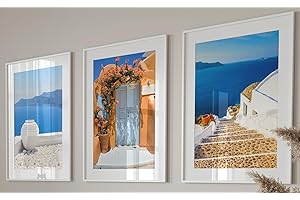 Santorini Wall Art: Eye-catching Mediterranean Masterpieces