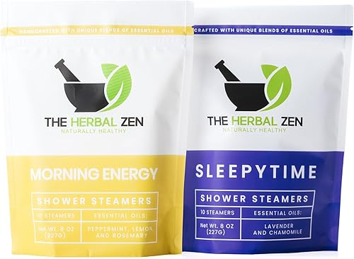 Miniatura 24 de Aromatherapy Shower Steamers Gift Set, Shower Bombs Made in The USA, Relaxation Gift for Women, Lavender Shower Steamers for Women, Eucalytus Shower