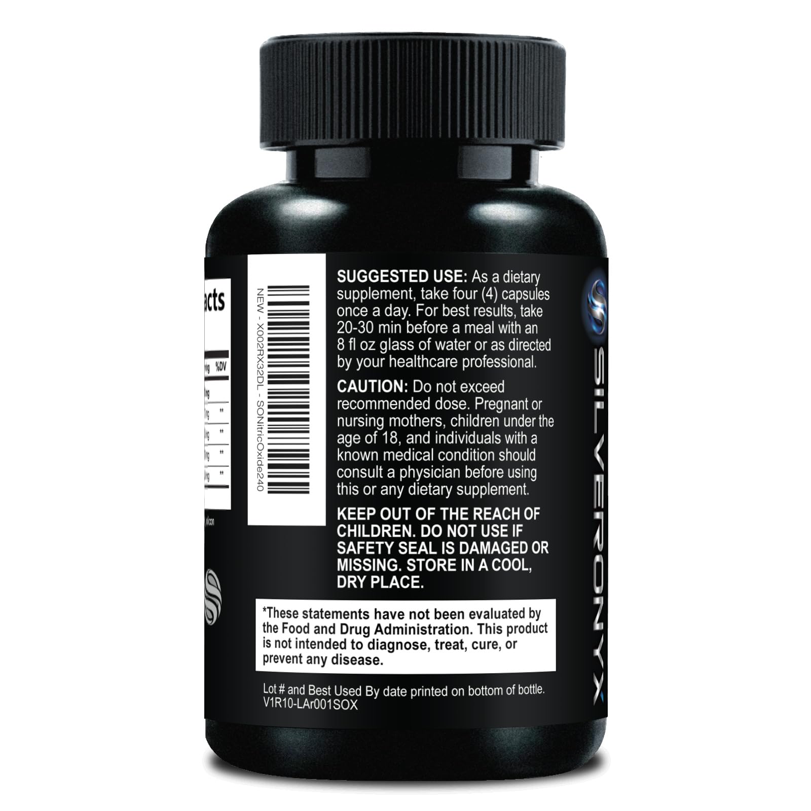 Nitric Oxide Supplement 3000mg Blend - 3X Strength L-Arginine & L-Citrulline - Complete Pre Workout Nitric Booster - Natural Energy & Muscle Support for Men & Women - Bottled in USA - 240 Capsules — Amazon image 8