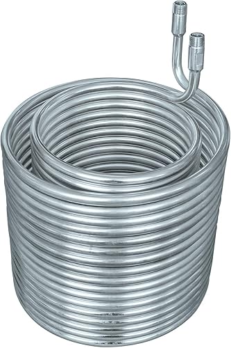 HFS (R) SS 304 Bobina de condensación  12 pulgadas de diámetro con 12 NPT