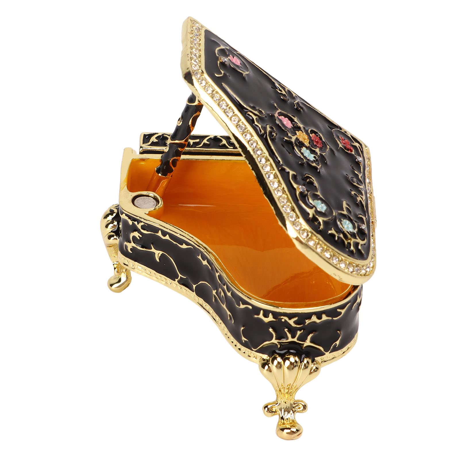 Amazon｜MEUMITY 絶妙なピアノ型小物入れ ユニークなブラックミニ