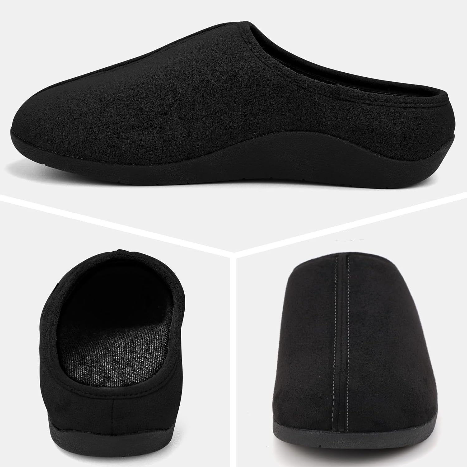 V.Step Orthopedic Slipper for Women Man with Arch Support, Orthotic Clog Slipper for Plantar Fasciitis Pain Relief Comfortable House Slipper with Indoor Outdoor Anti-Skid Rubber Sole - Image 6