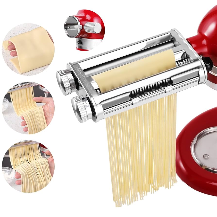 Amazon.com: FavorKit Pasta Maker Attachment 3 in 1 Set for